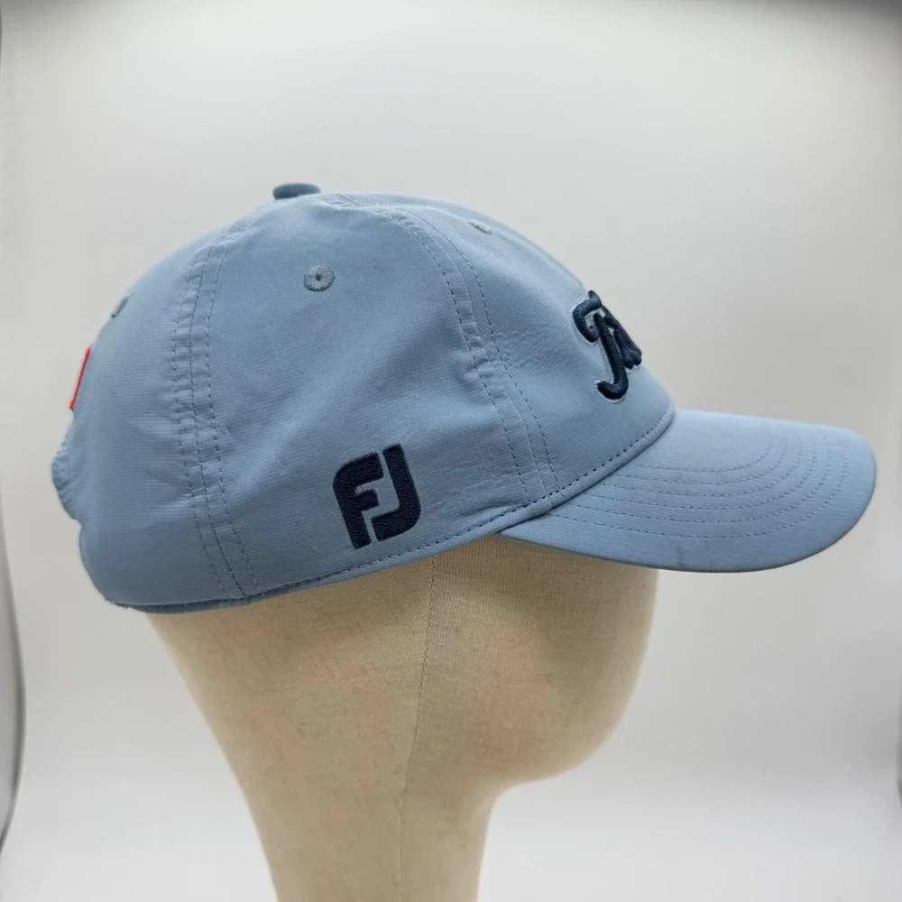 Titleist Youth Golf Hat Light Blue Pro V1 FootJoy Adjustable Performance Cap